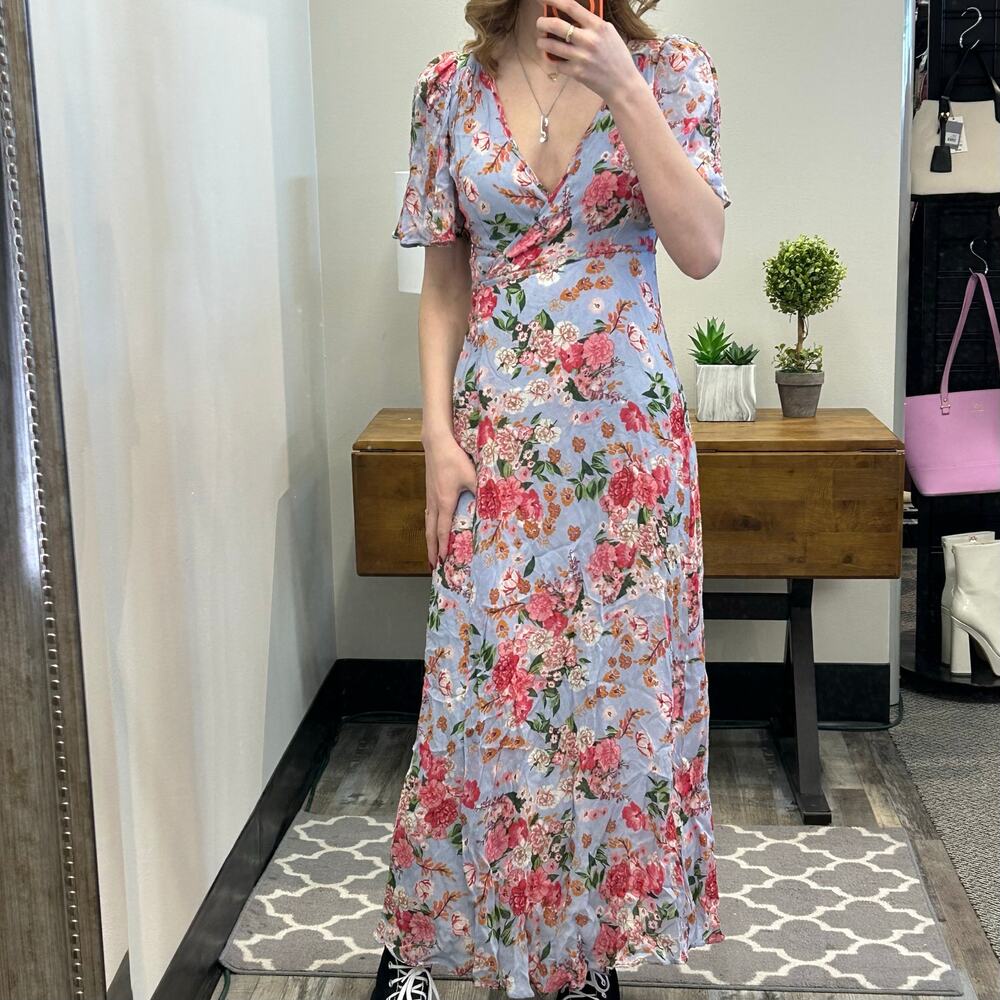 By TiMo Wrap Maxi Dress NEW XS